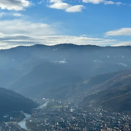 трембіта з сауною та чаном Villa Rachiw